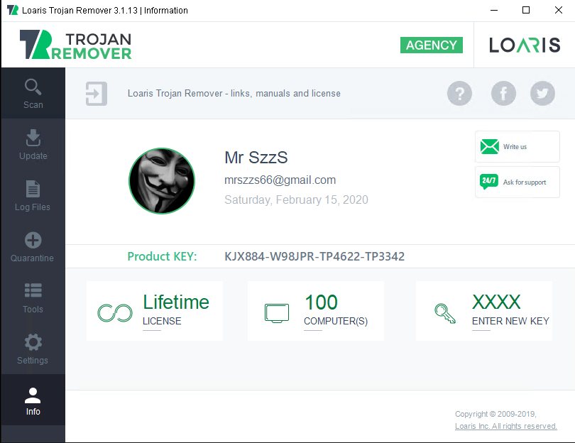 Loaris Trojan Remover 3.2.40 Crack With Keygen Latest Version